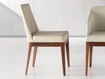 SEGRETI L29N - Upholstered leather chair by Arte Brotto - view 2